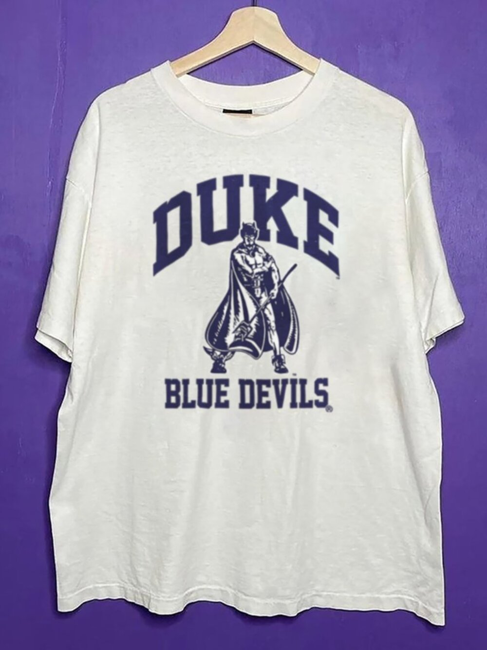 Vintage 90s Duke Blue Devils Basketball NCAA Shirt, Duke University Shirt Tee